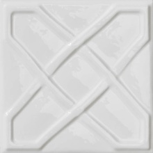 Settecento Chelsea С000266540 305N0-_DecoroSquareChelseaPureWhite_15*15 Sisustus 15x15 cm, Italia - kuva 1 - kuva 1