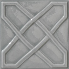 Settecento Chelsea С000266543 305N3-_DecoroSquareChelseaSmoke_15*15 Sisustus 15x15 cm, Italia - kuva 1 - kuva 1
