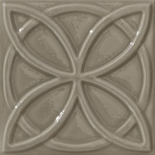 Settecento Chelsea 305M1 Dec Circus Taupe Decoração 15x15 cm, Itália - foto 1 - foto 1