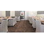 Settecento Gallery 48x48 см, glazed porcelain stoneware, Italy, wood look - interior photo 3