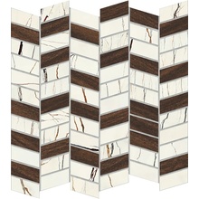 Settecento Lichen С000580574 15663-_LichenMosaicoEssenza30*30 Mosaic 30x30 cm, Italy, other types of marble - photo 1 - photo 1