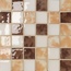 Settecento Musiva С000066003 100102_Mixbgialloantico-Mogano-Biancoavorio4.5x4.5surete(Foglio28.6x28.6) Mozaika 28,6x28,6 cm, Itálie - fotografie 1