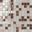 Settecento Musiva С000065998 100204_Mixdrosacipria-Grigioargento-Mogano2.2x2.2surete(Foglio28.6x28.6) Mosaic 28,6x28,6 cm, Italy, gold and precious metals - photo 1 Settecento Musiva С000065998 100204_Mixdrosacipria-Grigioargento-Mogano2.2x2.2surete(Foglio28.6x28.6) Mosaic 28,6x28,6 cm, Italy, gold and precious metals - photo 1