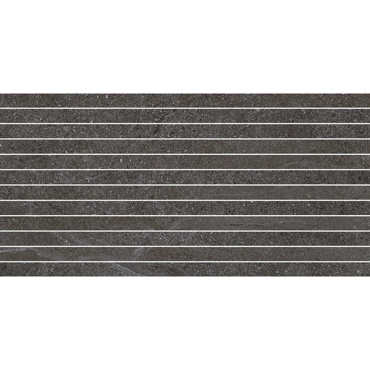 Settecento Nordic Stone С000403739 17146-_Bacchette2,3*60SuReteBlack29,9*60 Mosaic 29,9x60 cm, Italy, other types of stone - photo 1 Settecento Nordic Stone С000403739 17146-_Bacchette2,3*60SuReteBlack29,9*60 Mosaic 29,9x60 cm, Italy, other types of stone - photo 1