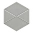 Settecento Outfit С000549512 167124_OutfitEsagonaSmoke15,5*17,8 wall tile 15,5x17,8 cm, Italy - photo 1