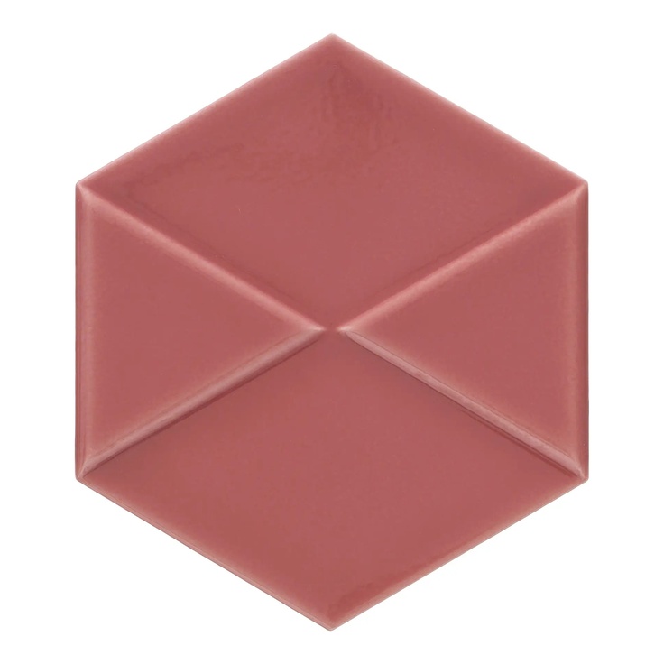 Settecento Outfit С000549516 167128_OutfitEsagonaScarlet15,5*17,8 wall tile 15,5x17,8 cm, Italy - photo 1 Settecento Outfit С000549516 167128_OutfitEsagonaScarlet15,5*17,8 wall tile 15,5x17,8 cm, Italy - photo 1