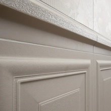 Settecento Place Vendome 24x72 см, glazed porcelain stoneware, Italy, monochrome - interior photo 1 - photo 1