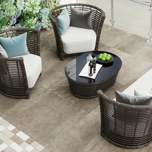 Settecento Proxi 10x10, glazed porcelain stoneware, Italy, other types of stone - interior photo 1 - 2 Settecento Proxi 10x10, glazed porcelain stoneware, Italy, other types of stone - interior photo 1 - photo 2