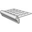 Settecento Proxi С000352253 13783-_ProxiTorelloPerGradinoConReteAntracite_5,5*32 Element specjalny 5,5x32 cm, Włochy, inne rodzaje kamienia - zdjęcie 1