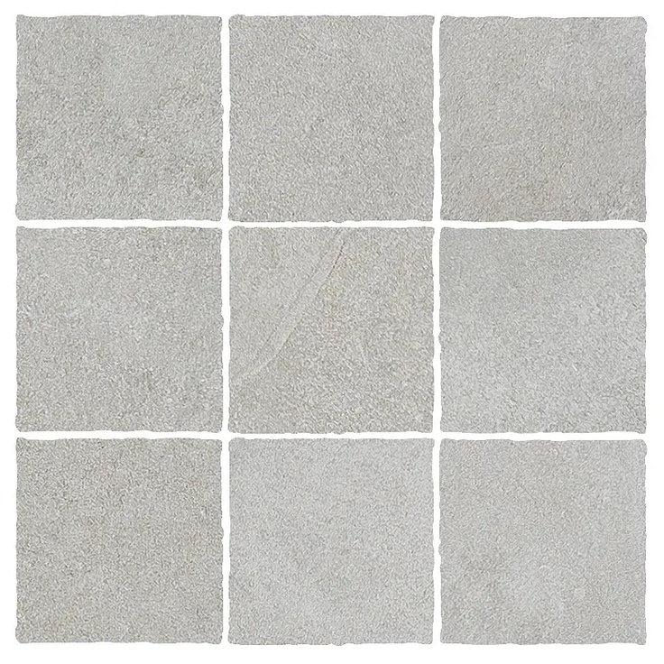 Settecento Proxi С000352237 13711-_ProxiTozzettoBurattatoBianco_10*10 porcelain tile 10x10 cm, Italy, other types of stone - photo 1 Settecento Proxi С000352237 13711-_ProxiTozzettoBurattatoBianco_10*10 porcelain tile 10x10 cm, Italy, other types of stone - photo 1