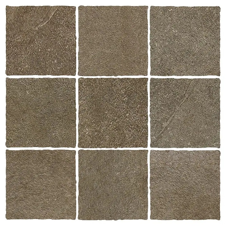 Settecento Proxi С000352240 13715-_ProxiTozzettoBurattatoBruno_10*10 porcelain tile 10x10 cm, Italy, other types of stone - photo 1 Settecento Proxi С000352240 13715-_ProxiTozzettoBurattatoBruno_10*10 porcelain tile 10x10 cm, Italy, other types of stone - photo 1