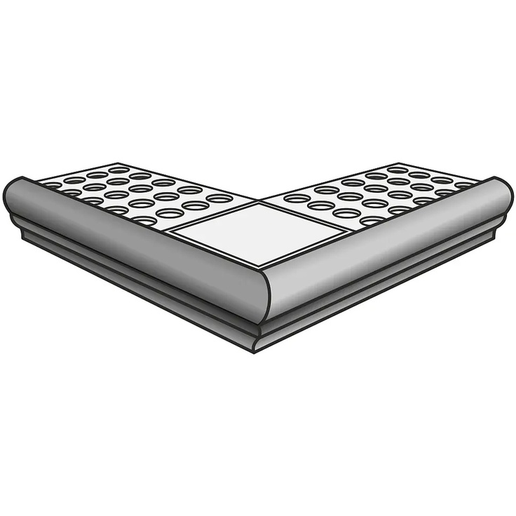Settecento Proxi С000352257 13792-_ProxiTorelloPerAngolareConRete(2Pz)Grigio_5,5*32 Élément spécial 5,5x32 cm, Italie, autres types de pierre - photo 1 Settecento Proxi С000352257 13792-_ProxiTorelloPerAngolareConRete(2Pz)Grigio_5,5*32 Élément spécial 5,5x32 cm, Italie, autres types de pierre - photo 1