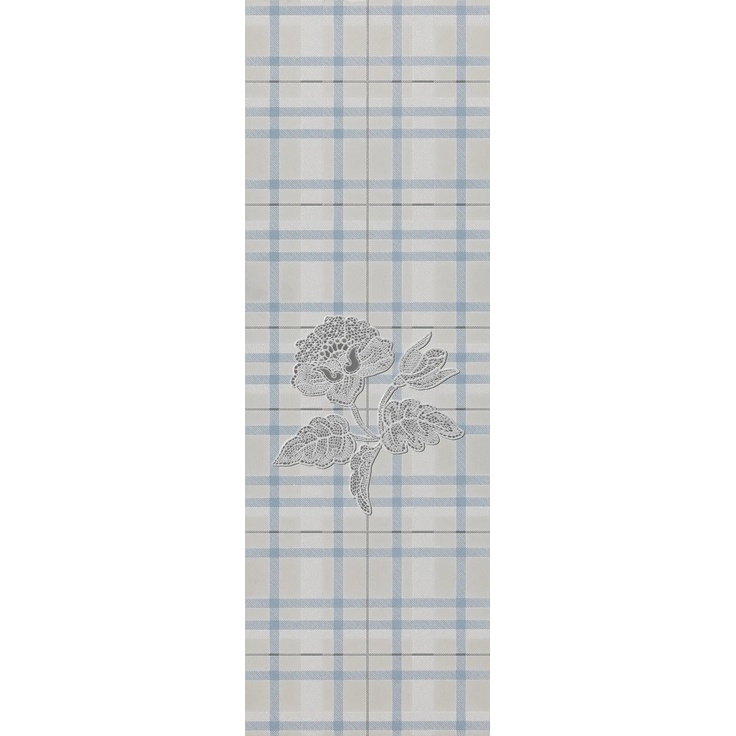 Settecento Regent Street С000297325 77150-_Dec.FlowerAAzzurro_24*72 Decorazione 24x72 cm, Italia, per tessuto - foto 1 Settecento Regent Street С000297325 77150-_Dec.FlowerAAzzurro_24*72 Decorazione 24x72 cm, Italia, per tessuto - foto 1