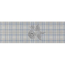 Settecento Regent Street 77150 Flower Azzurro A Decor 24x72 cm, Italy, wallpaper  - photo 1 - photo 1