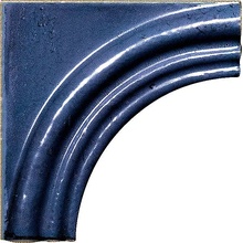 Settecento The Traditional Style С000059198 305A7-_Girospecchiobluenavy_15*15 Sisustus 15x15 cm, Italia, krakelointi - kuva 1 - kuva 1