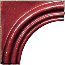 Settecento The Traditional Style 305A4 Burgundy Girospecchio Special Element 15x15 cm, Italy - photo 1 - photo 1