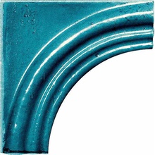 Settecento The Traditional Style 305A9 Emerald Girospecchio Special Element 15x15 cm, Italy - photo 1 - photo 1