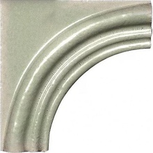 Settecento The Traditional Style 305A6 Grey Green Girospecchio Special Element 15x15 cm, Italy - photo 1 - photo 1