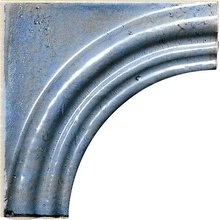 Settecento The Traditional Style 305A8 Light Blue Girospecchio Special Element 15x15 cm, Italy - photo 1 - photo 1