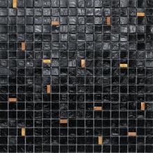 Sicis Coriandoli С000555428 Cor 409 Black/Gold-Kaki Mosaik 29,5x29,5 cm, Italien - Foto 1 - Foto 1