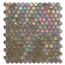 Sicis Neoglass С000528267 210,5 Satin Barrels Mosaico 27,6x29,4 cm, Italia, efecto nacarado - foto 1 Sicis Neoglass С000528267 210,5 Satin Barrels Mosaico 27,6x29,4 cm, Italia, efecto nacarado - foto 1