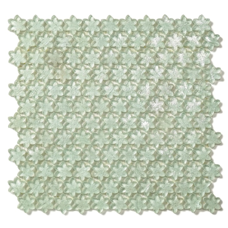Sicis Petites Fleurs С000528351 F17 Anis Mosaico 29,3x31,6 cm, Italia, effetto madreperla - foto 1 Sicis Petites Fleurs С000528351 F17 Anis Mosaico 29,3x31,6 cm, Italia, effetto madreperla - foto 1