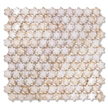 Sicis Petites Fleurs С000528365 F04 Woodbine Mosaic 29,3x31,6 cm, Italy, pearl-look - photo 1 - photo 1