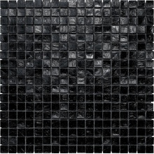 Sicis Waterglass С000511375 Black Waterglass 1,5*1,5 Mosaic 29,5x29,5 cm, Italy - photo 1 - photo 1
