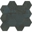 Sintesi Met Arch С000437277 PF00012463_MetArch3034OxideEsagono Mosaic 34,8x37,3 cm, Italy, metal and rust - photo 1