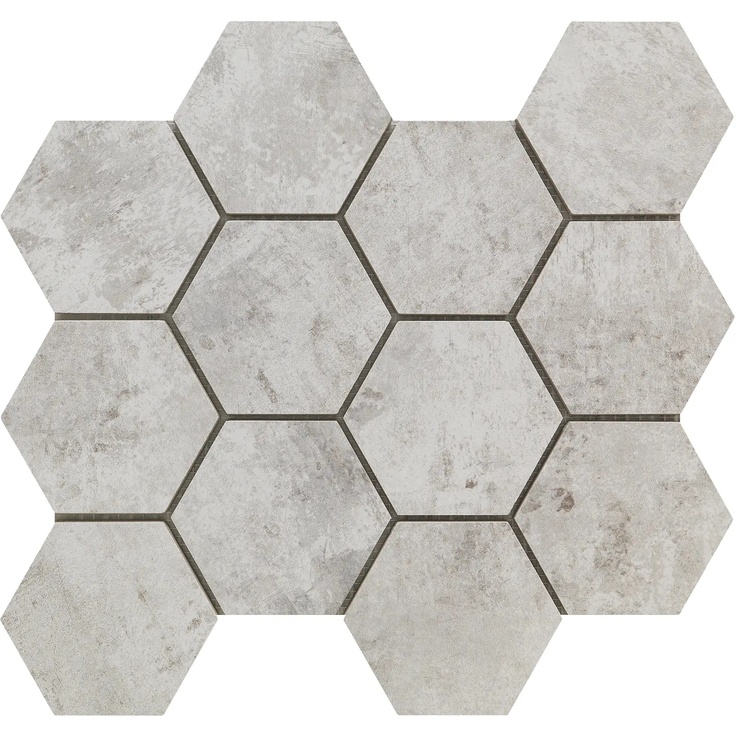 Sintesi Paint С000543999 PF00018155_Paint3034WhiteEsagono Mosaic 34,8x37,3 cm, Italy, concrete - photo 1 Sintesi Paint С000543999 PF00018155_Paint3034WhiteEsagono Mosaic 34,8x37,3 cm, Italy, concrete - photo 1