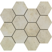 Sintesi Paint С000543996 PF00018152_Paint3034BeigeEsagono Mosaïque 34,8x37,3 cm, Italie, sous béton - photo 1 - photo 1