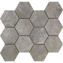 Sintesi Paint С000543998 PF00018154_Paint3034GreyEsagono Mosaïque 34,8x37,3 cm, Italie, sous béton - photo 1 - photo 1