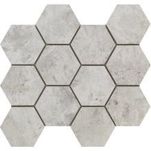Sintesi Paint С000543999 PF00018155_Paint3034WhiteEsagono Mosaïque 34,8x37,3 cm, Italie, sous béton - photo 1 - photo 1