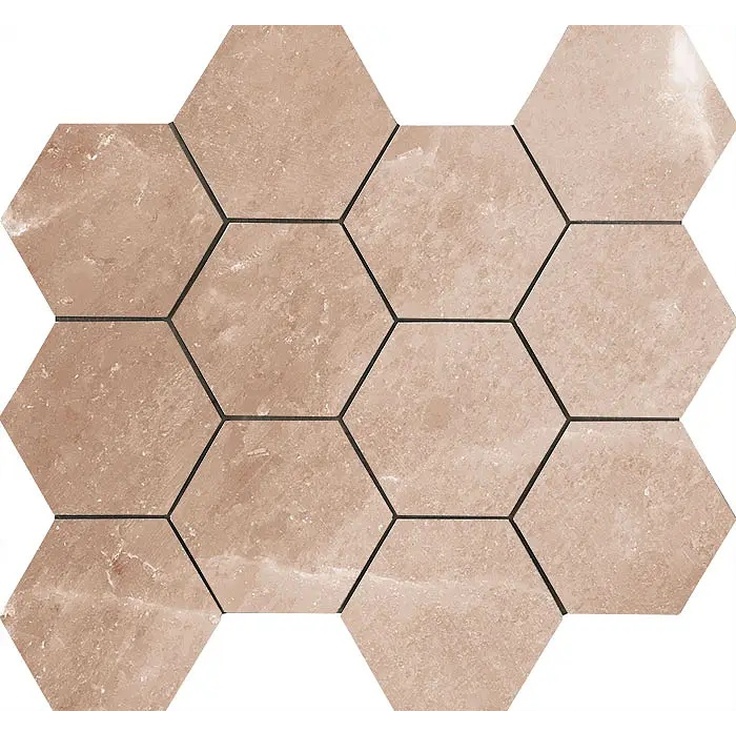 Sintesi Salt Stone С000546845 PF00018167_SaltStone300TerraEsagono Mosaico 34,8x37,3 cm, Itália, outros tipos de pedra - foto 1 Sintesi Salt Stone С000546845 PF00018167_SaltStone300TerraEsagono Mosaico 34,8x37,3 cm, Itália, outros tipos de pedra - foto 1
