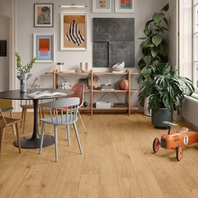 Steuler Dalby 20x120, oglaserad keramisk granit, Tyskland, trä - interiörfoto 1 - foto 2