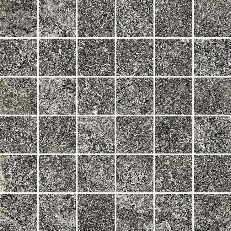 Steuler Skanden С000623247 Y69221001_SkandenCarbonMosaicCera5X5x Mosaic 30x30 cm, Germany, other types of stone - photo 1 Steuler Skanden С000623247 Y69221001_SkandenCarbonMosaicCera5X5x Mosaic 30x30 cm, Germany, other types of stone - photo 1