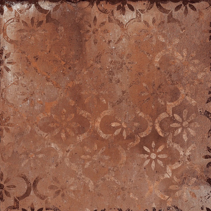 Tagina Ilcottotagina 116036 Deco Stencil Red 90*90 gres porcelánový 90x90 cm, Itálie, kotto - fotografie 1 Tagina Ilcottotagina 116036 Deco Stencil Red 90*90 gres porcelánový 90x90 cm, Itálie, kotto - fotografie 1