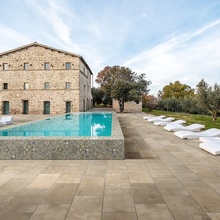 Tagina Mediterranea 20x20, lasitettu posliinilaatta, Italia, muut kivilajit - sisustuskuva 1 - kuva 1