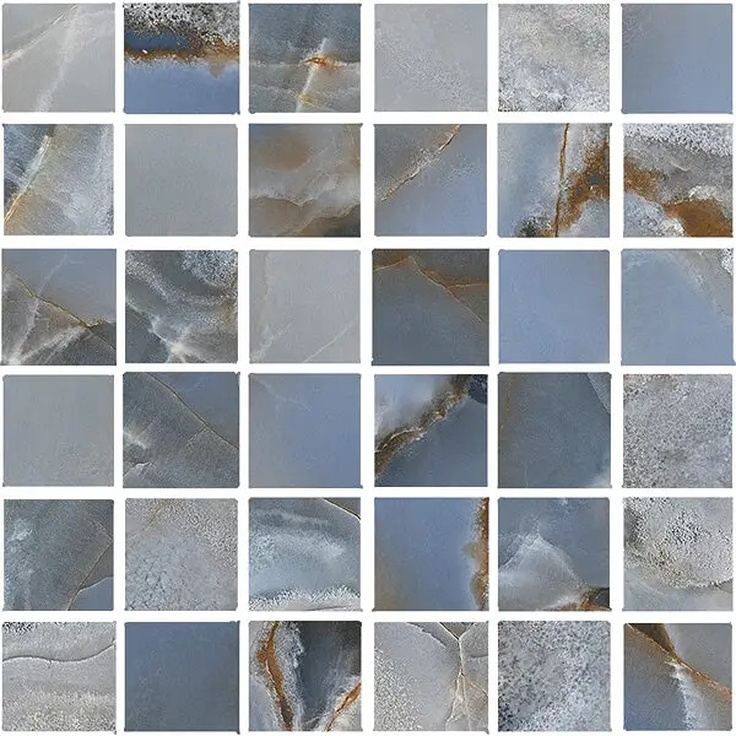 Tagina Onice Reale 108120 Mosaico Oceano Nat Mosaic 30x30 cm, Italy, onyx - photo 1