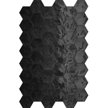 Terratinta Hexa С000382293 TTHXW09G_BlackSwanHexagon17,3X15 keramisch graniet 15x17,3 cm, Italië, monokleur - foto 1 - foto 1