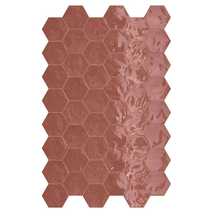 Terratinta Hexa С000382290 TTHXW06G_CherryPieHexagon17,3X15 porcelain tile 15x17,3 cm, Italy, monochrome - photo 1 Terratinta Hexa С000382290 TTHXW06G_CherryPieHexagon17,3X15 porcelain tile 15x17,3 cm, Italy, monochrome - photo 1