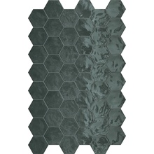 Terratinta Hexa С000382291 TTHXW07G_GreenEchoHexagon17,3X15 keramisch graniet 15x17,3 cm, Italië, monokleur - foto 1 - foto 1