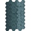 Terratinta Hexa С000382292 TTHXW08G_OceanWaveHexagon17,3X15 porcelain tile 15x17,3 cm, Italy, monochrome - photo 1