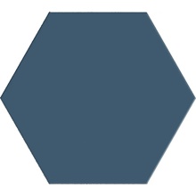 Terratinta Hexa С000631836 TTHXF21N_AegeanBlueHexagon14X16 keramisk granitt 14x16 cm, Italia, monokrom - foto 1 - foto 1