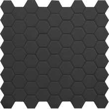 Terratinta Hexa С000382296 TTHX09MHN_BlackSwanMosaic31,6X31,6 Mozaikk 31,6x31,6 cm, Italia, monokrom - foto 1 - foto 1