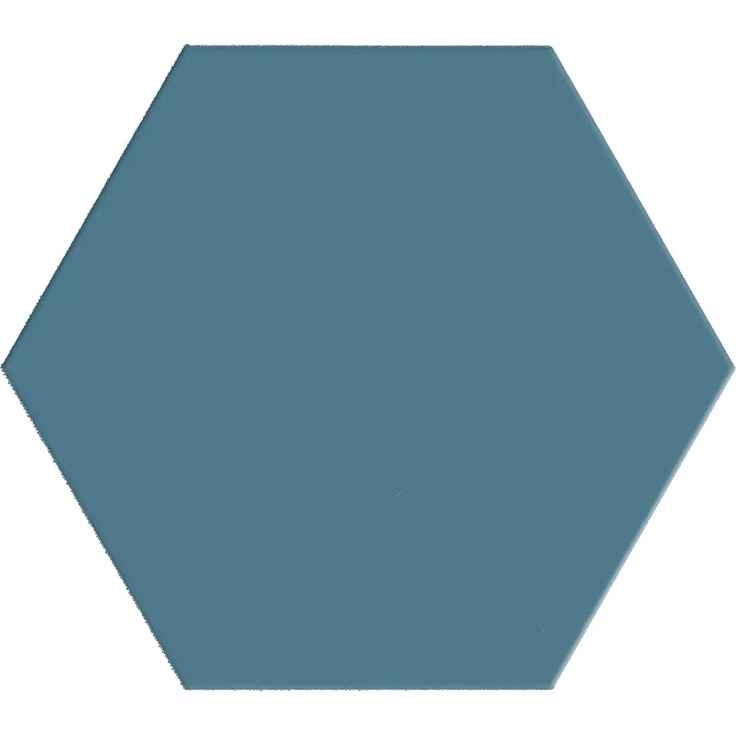 Terratinta Hexa С000631834 TTHXF20N_CadetBlueHexagon14X16 Feinsteinzeug 14x16 cm, Italien - Foto 1 Terratinta Hexa С000631834 TTHXF20N_CadetBlueHexagon14X16 Feinsteinzeug 14x16 cm, Italien - Foto 1