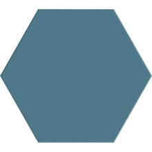 Terratinta Hexa С000631834 TTHXF20N_CadetBlueHexagon14X16 keramisk granitt 14x16 cm, Italia, monokrom - foto 1 - foto 1
