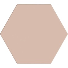 Terratinta Hexa С000631818 TTHXF10N_RosyBlushHexagon14X16 keramisk granitt 14x16 cm, Italia, monokrom - foto 1 - foto 1