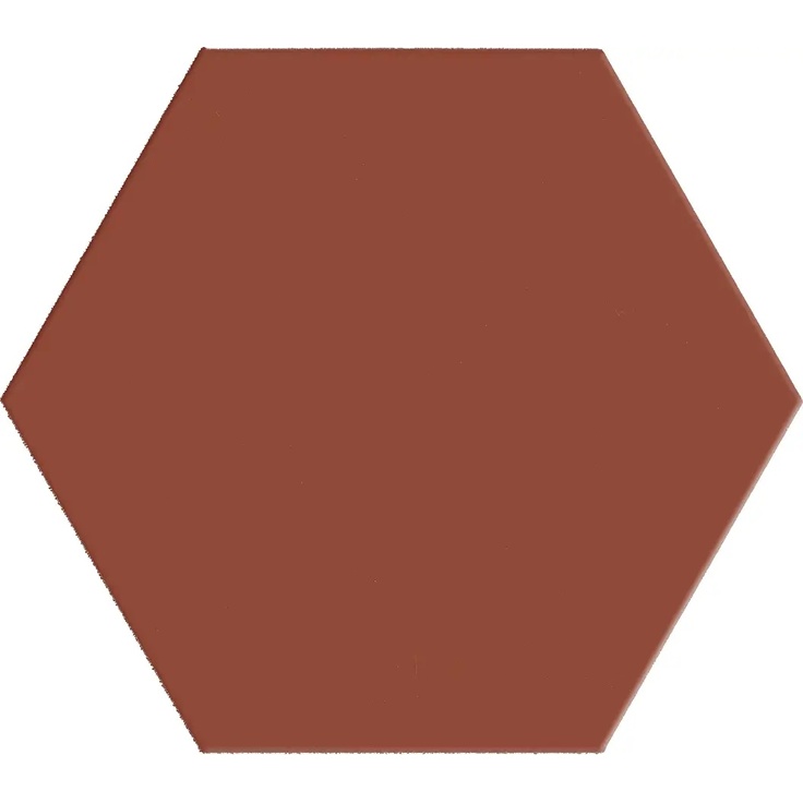 Terratinta Hexa С000631824 TTHXF13N_RustyRedHexagon14X16 Feinsteinzeug 14x16 cm, Italien - Foto 1 Terratinta Hexa С000631824 TTHXF13N_RustyRedHexagon14X16 Feinsteinzeug 14x16 cm, Italien - Foto 1