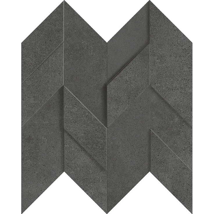 Terratinta Kos С000446104 TTKO05MF3DN__kos_mos_freccia3d_antracit_30x30 Mozaika 30x30 cm, Itálie, pod betonem - fotografie 1 Terratinta Kos С000446104 TTKO05MF3DN__kos_mos_freccia3d_antracit_30x30 Mozaika 30x30 cm, Itálie, pod betonem - fotografie 1
